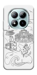 TPU чехол Demsky Odesa spirit для Xiaomi Redmi Note 15 Pro 5G