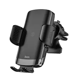 Автотримач з бездротовою зарядкою HOCO CA84 Black