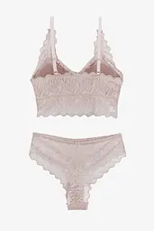 Комплект жіночий Ouno 9740 L/XL Пудровий shop (2000990903624) - мініатюра 10