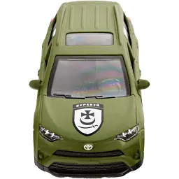 Машинка TechnoDrive серії Шеврони Героїв TOYOTA RAV4 "БУРЕВІЙ" - мініатюра 8