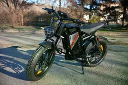 Електрофетбайк Corso Komodo MAX 20" (1200W 60V 21Ah) Чорний - мініатюра 7