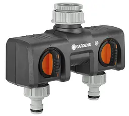 Розподільник Gardena 2-канальний безшумний G 3/4-1 (08193-20)