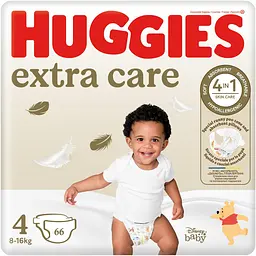 Підгузки Huggies Extra Care 4 (8-14 кг) 6 шт.