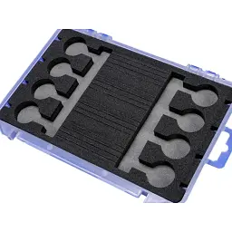 Коробка Meiho Versus Wave Tai Rubber Stopper VW-2010NS 205x145x25mm Clear - мініатюра 5