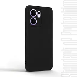 Чехол-накладка для смартфона OPPO Reno13 F 5G/Reno13 F 4G/Reno13 FS 5G, противоударный, силиконовый, термополиуретановый (ТПУ), с защитой камеры и корпуса, черный, защита всего корпуса, ArmorStandart (ARM82928) - мініатюра 2
