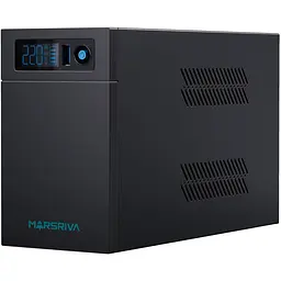 ДБЖ Marsriva MR-UF800L, 800ВА/480Вт, Line-Interactive, LED version, з літієвою батареєю