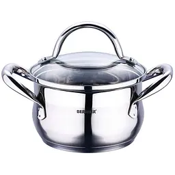 Каструля з кришкою Bergner Gourmet 1.7 л (BG-6506)