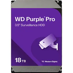 Жорсткий диск 3.5` WD Purple Pro 18TB SATA 512MB (WD181PURP) [141172]