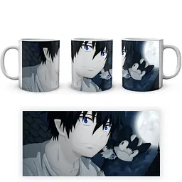Кухоль GeekLand Blue Exorcist Синій Екзорцист Рін BE 02.10 330 мл білий - мініатюра 4