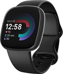 Смарт-часы Fitbit Versa 4 Black/Graphite (FB523BKBK)