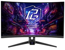 Монітор 27" ASRock PG27FRS1A Curved (PG27FRS1A) 1920x1080 (FullHD) VA 280 Hz
