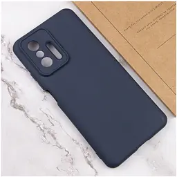 Чохол Lakshmi Case Silicone Cover Lakshmi Full Cam для Xiaomi 11T / Xiaomi 11T Pro [Midnight Blue] [73453] - мініатюра 5
