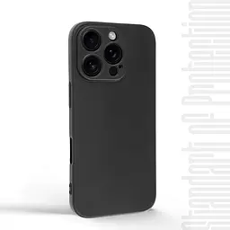 Чехол-накладка для смартфона Apple iPhone 16 Pro противоударный, силиконовый, термополиуретановый (ТПУ), с защитой камеры и корпуса, черный, защита всего корпуса, ArmorStandart (ARM78497) - мініатюра 2