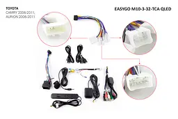 Штатна автомагнітола EasyGo M10-3-32-TCA QLED Toyota Camry, Aurion - мініатюра 2