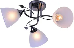 Люстра декоративна V XA1076/3 Dark Chrome на 3 плафона