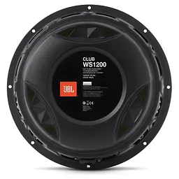 Сабвуферний динамік JBL CLUB WS1200BLK - мініатюра 3