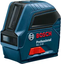 Нівелір лазерний Professional GLL 2-10 до 10м ±0.3мм/м Bosch hoz0014045