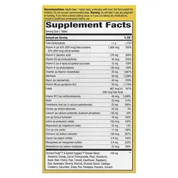 Вітамінно-мінеральний комплекс Nature's Way Alive! Adult Ultra Multivitamin 60 таблеток - мініатюра 2