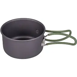 Набір посуду Bo-Camp Explorer Hard Anodized Anthracite/Green 2 предмети (2200240) - мініатюра 5