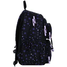Рюкзак GoPack Education 120M-1 Stars Чорно-фіолетовий (GO26-120M-1) - мініатюра 4