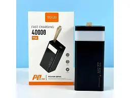 Зовнішній акумулятор (Power Bank) WUW TUGII Y54 40000mAh 22.5W Black - мініатюра 4