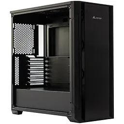 Корпус ALmordor L1400 Shield чорний, без БЖ, Mid Tower, для EATX / ATX / Micro ATX / Mini ITX, 2xUSB 3.0, 1xType-C, макс. CPU -
