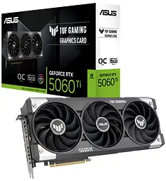 Відеокарта ASUS RTX 5060 Ti 16GB TUF Gaming OC Edition (TUF-RTX5060TI-O16G-GAMING) (GDDR7, 128 bit, PCI-E v5.0 x8) - мініатюра 10
