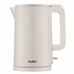 Електрочайник Tefal Thermo Protect 1.5 л пластик нержавіюча сталь бежевий kuh0015410 - мініатюра 2