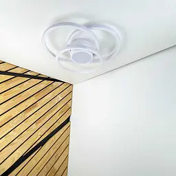 Світильник LED smart FORSAGE+пульт круг 100W 3000-5000K IP20 білий Violux ( 220775 ) - мініатюра 2