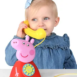 Іграшка-каталка на мотузочці Peppa Pig Телефон Пеппи (1684687) - мініатюра 6
