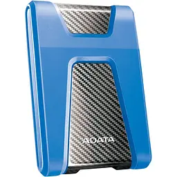 Зовнішній жорсткий диск ADATA DashDrive Durable HD650 2TB Blue (AHD650-2TU31-CBL) [118125] - мініатюра 3