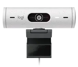 Веб-камера Logitech BRIO 500 Off-White (960-001428) [75521] - мініатюра 2