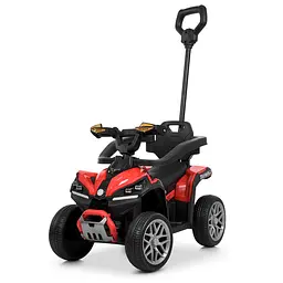 Квадроцикл M 6427EBLR-3 2.4G р/к 3в1 (каталка-толокар бат.ручка) 1*6V7AH 2*25W муз светло