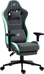 Геймерское кресло GT Racer (X-2306 Fabric Gray L) - мініатюра 7