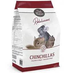 Повнораціонний корм для шиншил Deli Nature Super Premium Robelicious Chinchillas 2,5 кг 29539