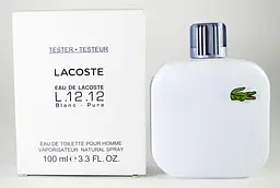 Оригінал Lacoste Eau De L.12.12 Blanc 100 мл ТЕСТЕР туалетна вода - мініатюра 2