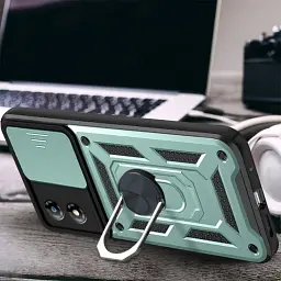 Панель BeCover Military для Motorola Moto E13 Dark Green (709103) - мініатюра 2