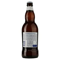 Уцінка. Пиво Hoegaarden Біле, світле, нефільтроване, 4,9%, 1,5 л (2 шт. по 0,75 л) + келих 0,33 л (755152)  - мініатюра 3
