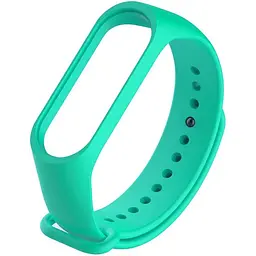 Силіконовий ремінець BeCover для Xiaomi Mi Band 3/4 Green (704128) - мініатюра 3