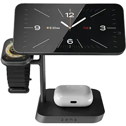 Бездротовий зарядний пристрій Zens Office Charger Pro 3 Wireless Black (ZEDC25B/00) - мініатюра 2