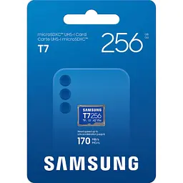 Карта пам'яті Samsung microSDXC T7 256GB Class 10 UHS-I U3 V30 A2 (MB-MB256T/WW) [169285] - мініатюра 4