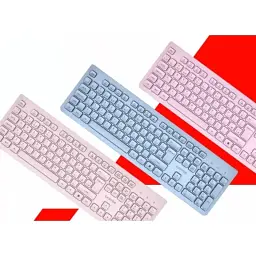 Клавіатура Canyon HKB-W01 Silent Wireless UA Pink (CNS-HKBW01P) - мініатюра 5