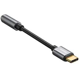 Перехідник Baseus L54 Type-C to 3.5mm (CATL54) Сірий - мініатюра 4