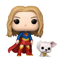 Набір ігрових фігурок Funko POP! серії Суперґьорл - Суперґьорл і Крипто Суперпес (90801) - мініатюра 2