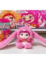 Іграшка Сюрприз Вакуку 2й сезон колекційний пухнастий брелок Wakuku Kawaii 18 см - мініатюра 5
