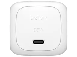 Мережевий зарядний пристрій Belkin GAN 65 W White (WCA011KQWH) - мініатюра 2