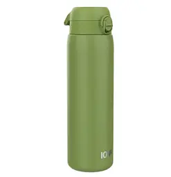 Пляшка для води металева ION8 1200 мл Stainless Steel Khaki Green (I8SS1000KGRE) - мініатюра 1