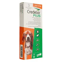 Протипаразитарні таблетки для собак Credelio Plus від бліх, кліщів та гельмінтів 5.5-11 кг 3 шт. - мініатюра 3