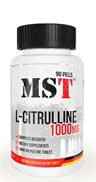 MST Цитрулін малат L-Citrulline 1000 мг - 90 таблеток