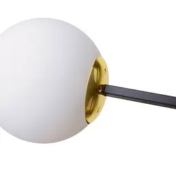 Люстра стельова Brille в спальнюю Е27 30W BK/WH (BR-01 644C/5) - мініатюра 9